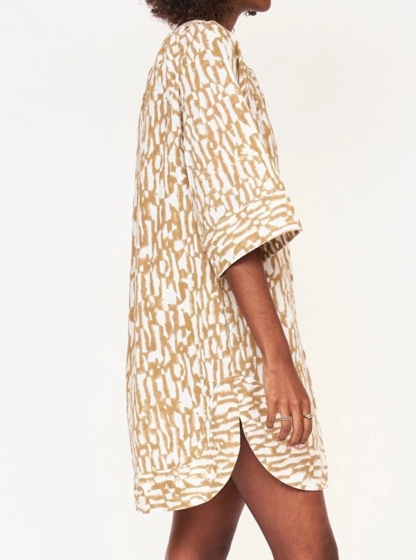 Mirth Palm Springs Short Dress in Driftwood - Image 2